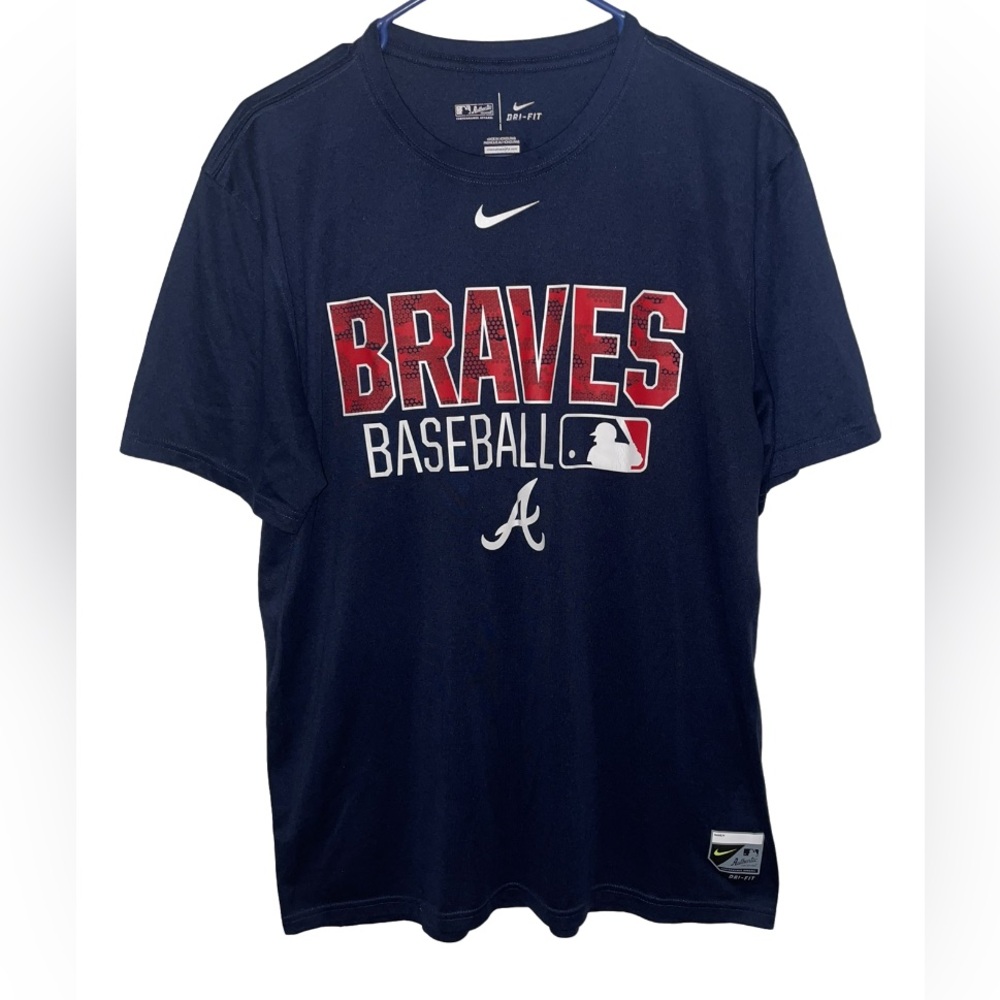 Atlanta braves drifit Nike tshirt